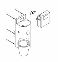 FRANKE HEAVY DUTY COMBINACION WC LAVABO